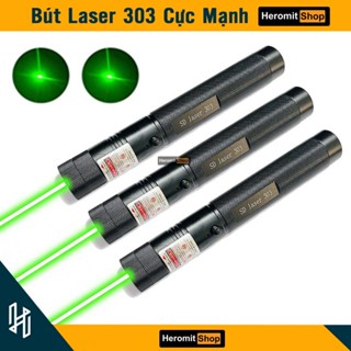 Tia laze 303 , bút chỉ laser thuyết trình ánh sáng xanh