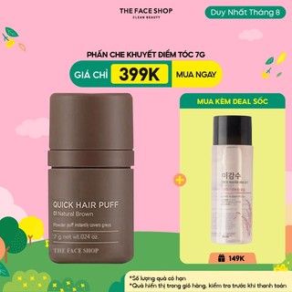 Phấn Che Khuyết Điểm Tóc THE FACE SHOP Quick Hair Puff 7g