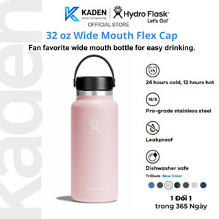  Bình Giữ Nhiệt Hydro Flask 32 OZ  946ml  Wide Flex Cap Có Nắp Xoay Season 2024 - W32BTS - Hàng Chính Hãng 