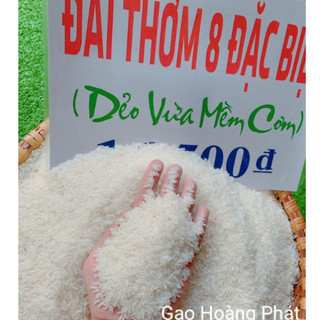 Gạo Đài Thơm 8 - Dẻo mềm,thơm cơm (Bao 5kg).