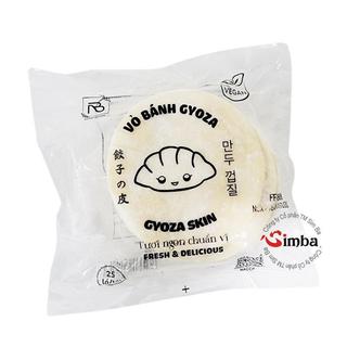 Vỏ bánh há cảo/gyoza - (25 miếng/gói) Loại vỏ mỏng