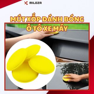[TÚI 12C] Mút Đánh Bóng Xe - Xốp Đánh Bóng - Dày, Siêu Mềm, Thấm Hút Tốt