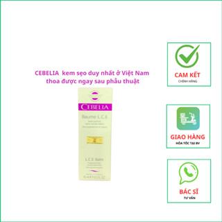 kem sẹo CEBELIA dùng sau phẫu thuật