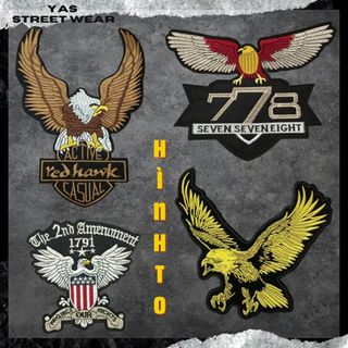Sticker ủi áo cao cấp, miếng dán quần áo dùng làm Patch ủi, miếng vá quần áo, vá áo phao, trang trí BALO