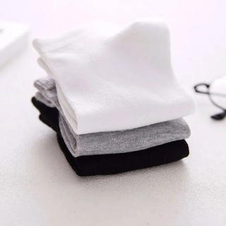 Tất Lười Nam Nữ Trơn, Vớ Lười Nam Mềm Mịn Chất liệu Cotton