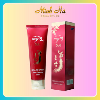 Sữa rửa mặt Hồng sâm My Jin Gold Korea Red Ginseng Foam Cleanser 130ml