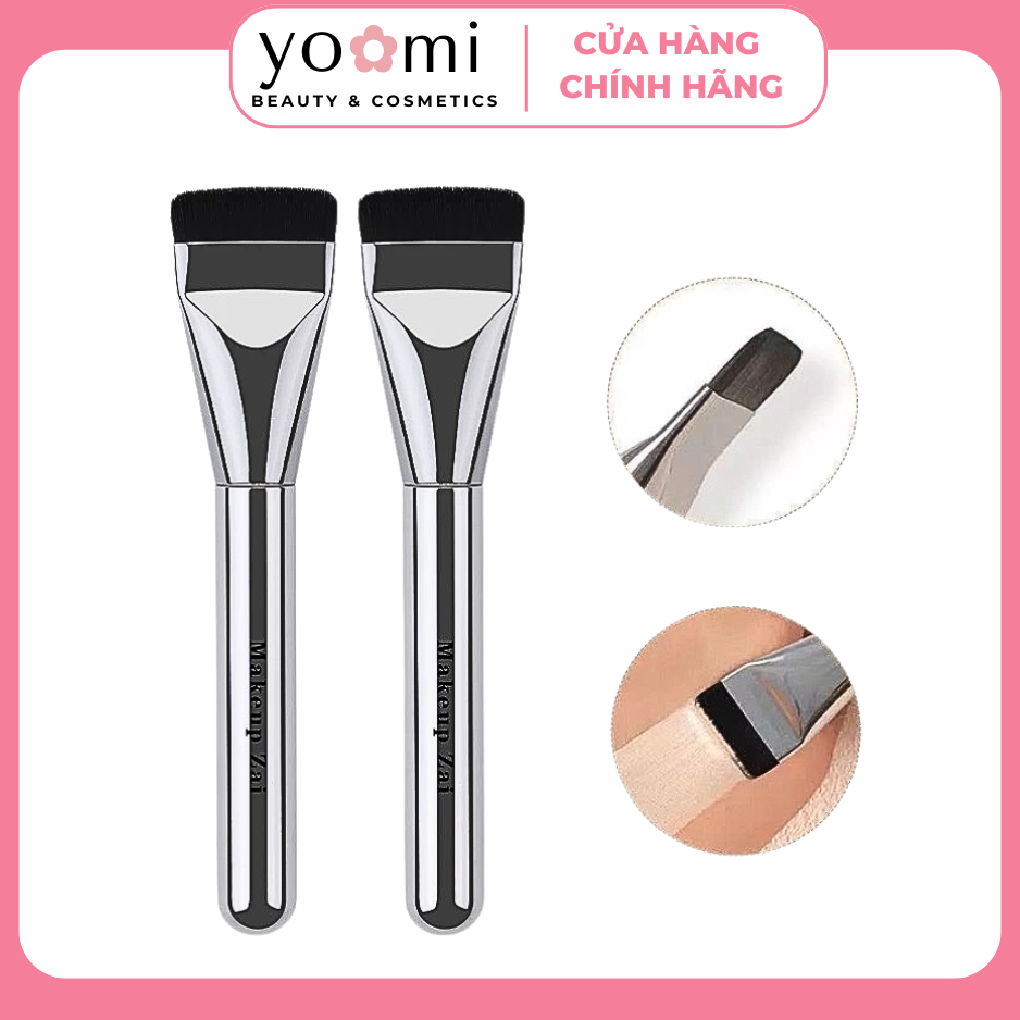 Cọ Trang Điểm Tán Nền Gecomo Foundation Brush Hình Vuông Chuyên Dụng Cọ Che Khuyết Điểm Dễ Sử Dụng Y