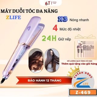  Máy duỗi ép tóc cao cấp ZLIFE 469 Máy tạo kiểu tóc thẳng là tóc tránh hư tổn nóng nhanh trong 10s 