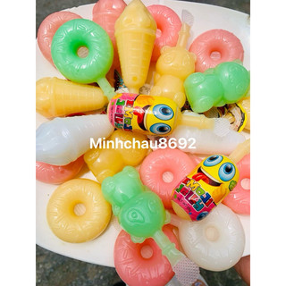 Thạch cute nhiều hình, vòng donut , que kem ...vị hoa quả 30gr/1 cái