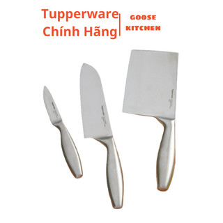 Bộ dao Tupperware chính hãng dao nguyên khối bằng thép không gỉ 304 - Goose.Kitchen