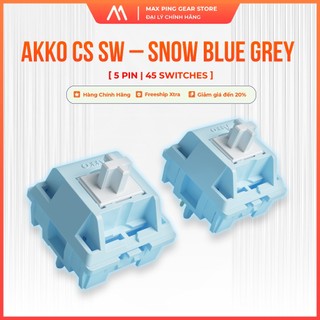Switch bàn phím akko cs switch – snow blue grey