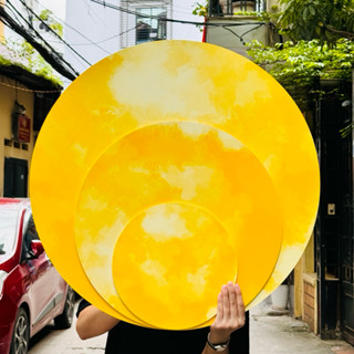 MẶT TRĂNG trang trí  Tết Decor nhà cửa  bằng Fomex chống nước ( Ảnh thật)