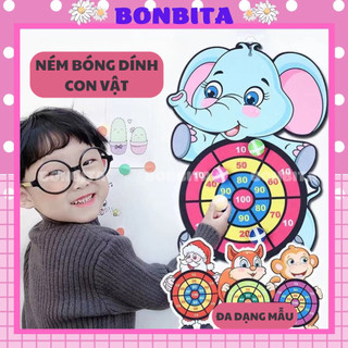 Ném Bóng Dính, Bảng Ném Bóng Dính Rèn Luyện Tính Tập Trung Cho Bé Kèm 3 Bóng