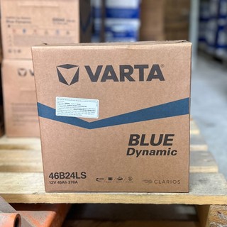 ắc quy varta 46b24LS 12v-45ah dành cho xe vios, CRV, Honda civic