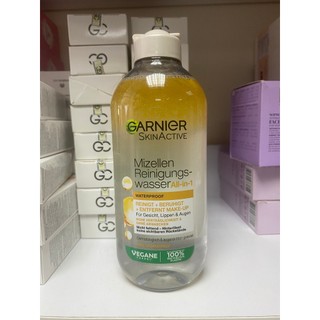 TẨY TRANG LÀM SẠCH DA GARNIER PHÁP 400ML