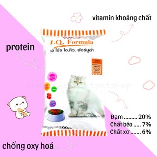 Thức ăn hạt khô cho mèo A-pro I.Q Formula 500g