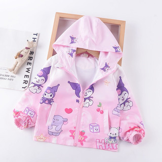 Áo gió Kurumi Melody Cinnamon size đại cho bé, áo khoác cho bé gái giữ ấm chống gió mùa đông Xu Xu Kids