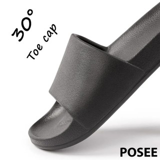  Dép POSEE đế bệt quai ngang, dép nguyên khối, posee giá rẻ size 37-38 màu đen