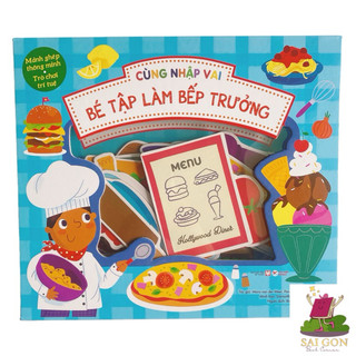 Sách - Bé Cùng Nhập Vai Bếp Trưởng, Công Chúa, Kỳ Lân, Khủng Long Tân Việt Books - Saigon Book Corner