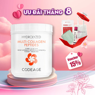 Bột Collagen Codeage Thủy Phân Tổng Hợp Trẻ Hóa Toàn Diện Codeage Multi Collagen 567g