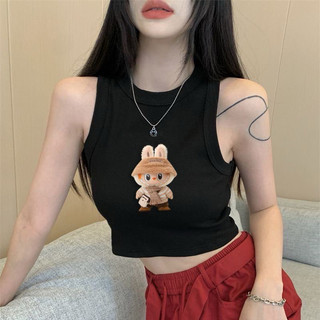 ÁO THUN CROPTOP IN GẤU LABUBUBU  SIÊU ĐÁNG YÊU BL BUKHAN