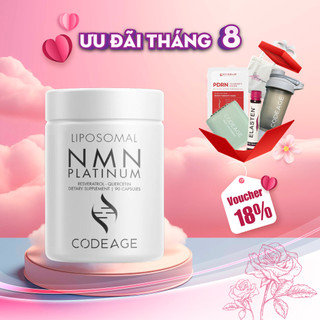 Viên uống nmn codeage "cải lão hoàn đồng" siêu trẻ hóa, kéo dài tuổi thọ codeage liposomal nmn 90 viên