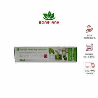 Set 140 túi nilon đựng thực phẩm nhập khẩu từ Nhật Bản tự phân hủy sau 6 tháng