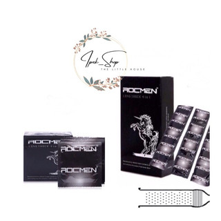 Bao cao su ROCMEN cá ngựa đen gân gai kéo dài thời gian - Ipek_Shop