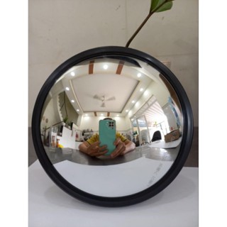 gương cầu lồi phong thủy( 25cm, 22cm, 20cm ,15cm,12,5cm)  gương làm trang trí deco có đầy đủ phụ kiện treo tường
