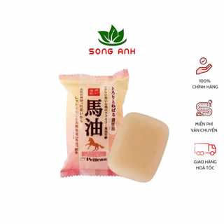 Xà phòng rửa mặt từ dầu ngựa Pelican nội địa Nhật Bản