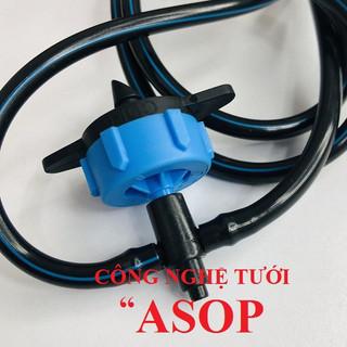 Bán 10 Bộ tưới nhỏ giọt 2 que cắm 10CM CÓ ĐẦU TƯỚI BÙ ÁP CÓ RỈ 8L-H chất lượng tốt.