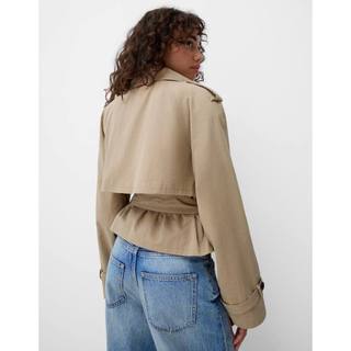 Áo trench coat B/S/K dáng ngắn