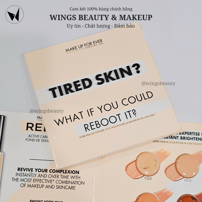(Sample) MAKE UP FOR EVER - Kem Nền Reboot Foundation