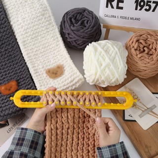 Len nhung đũa 6mm lylycraft cuộn 100g, len đan móc bông sữa mềm mịn dùng để đan móc