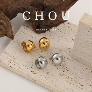 Bông Tai Titan, Khuyên Tai Titan Quả Cầu | CHOU ACCESSORIES |