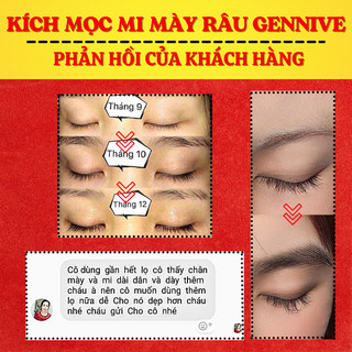 (HOT) Serum Mọc Dày Mi, Lông Mày, Râu Genive