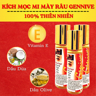 (HOT) Serum Mọc Dày Mi, Lông Mày, Râu Genive