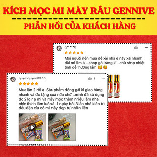 (HOT) Serum Mọc Dày Mi, Lông Mày, Râu Genive