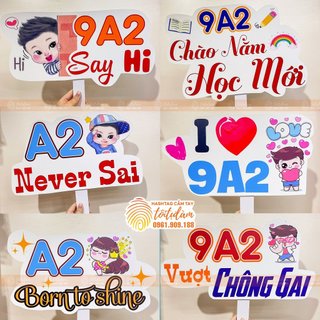 Hashtag cầm tay, biển cầm tay phụ kện trang trí sinh nhật, đám cưới, sự kiện, thôi nôi - Tôi Tự Làm