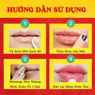 Tẩy Da Chết Môi Cafe Heyxi 15G