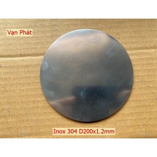 Bản mã tròn inox 304 d200x1.2mm