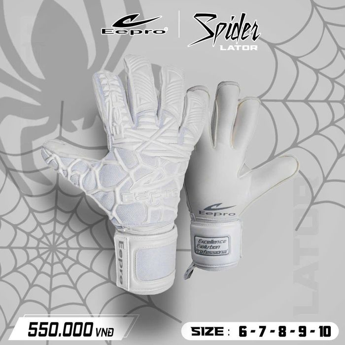Găng tay thủ môn EEPRO EG1056 - có xương ngón tay ,bắt bóng dính - hàng phân phối chính hãng