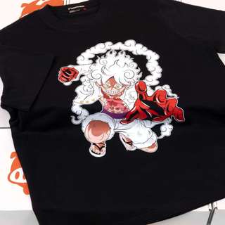 Áo thun Anime Reknab One Piece Luffy Gear 5