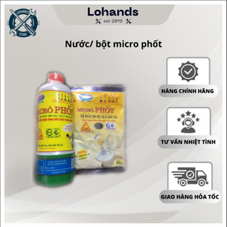 Nước/ bột thông bể phốt micro phốt hiệu quả dễ sử dụng Lohandstore