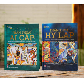 Sách - Thần thoại Hy Lạp + Thần thoại Ai Cập - Bìa cứng