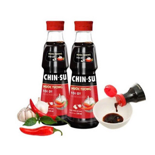[GIÁ SỈ] NƯỚC TƯƠNG TỎI ỚT CHIN SU 330ml