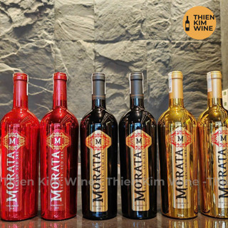   Chính Hãng  - Rượu Vang Đỏ Ngọt Ý Morata Semi Wine - 750ml  10,5%  
