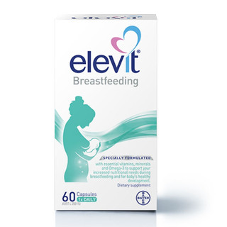 Elevit Breastfeeding – Vitamin tổng hợp Elevit sau khi sinh và cho con bú 60 viên [Hàng Úc nội địa, bay air]