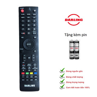Điều khiển tivi darling bản to hàng tốt