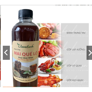 Mai quế lộ làm bánh trung thu, ướp gia vị chai 500ml